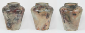 small, pit fired vase