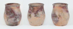 small, pit fired vase